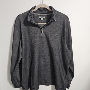 Men's METHOD Gray Quarter-Zip Sweater